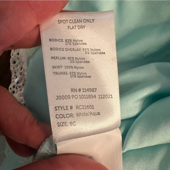 Revolution Dance Costume Small child RC21601 Blue White Tutu Tap Ballet Jazz - Picture 10 of 11